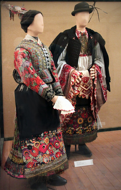 Couple from Matyó, Mezőkövesd, Borsod county 1900-10