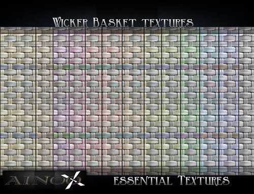 - Ainoo Essential Kit -  Wicker Basket textures by Ainoo By Alexx Pelia