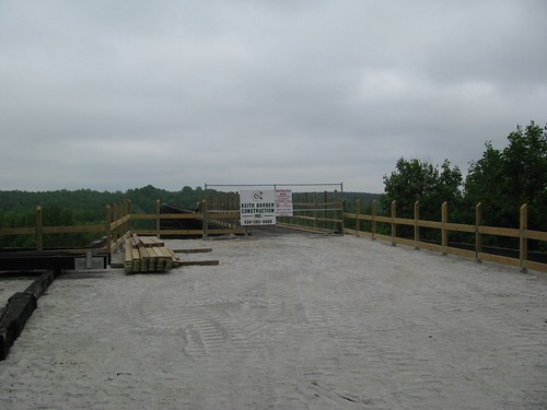 Construction site at the High Bridge