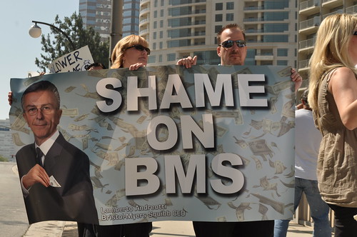 Bristol-Myers Squibb Protest