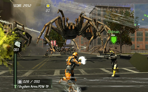 Earth Defense Force: Insect Armageddon: WOLF SPIDER