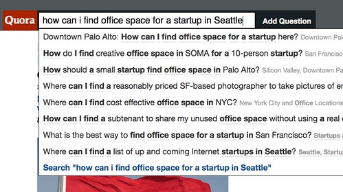 how can i find office space for a startup in Seattle?