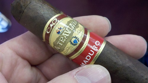 3rd Cigar of my #Cigarfest day. @caocigars La Traviata Maduro