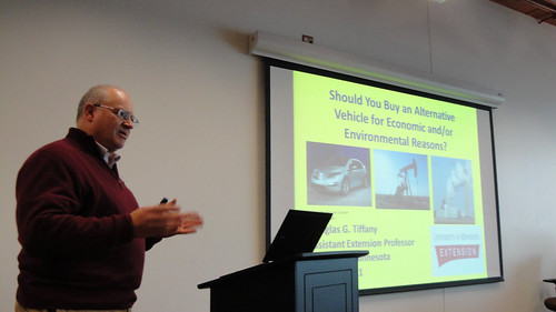 Doug Tiffany from the University of Minnesota Extension presents