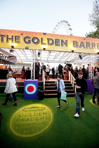 Magners Golden Draught launch Udderbelly 1
