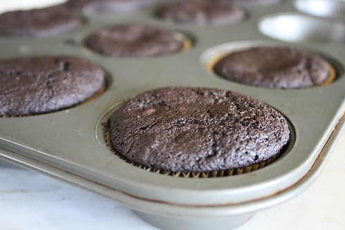 chocolate carrot muffins