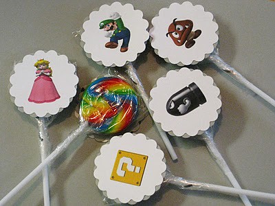 wii cupcake toppers