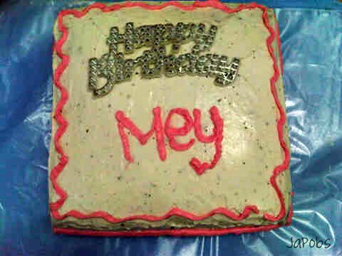 my bday cake by SA