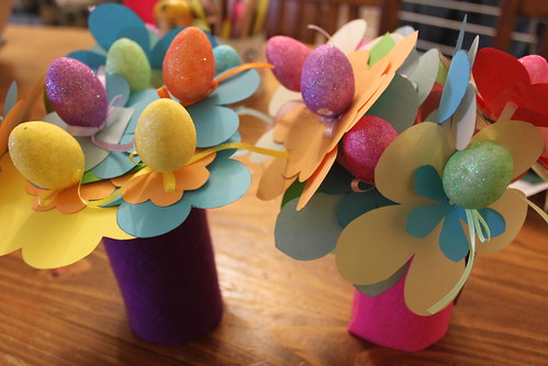 Easter egg flowers