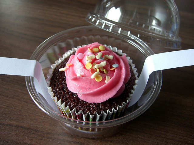 cupcake clear box carrier pods