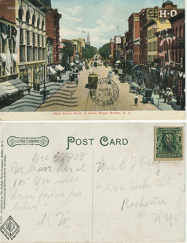 Buffalo Main Street - 1908