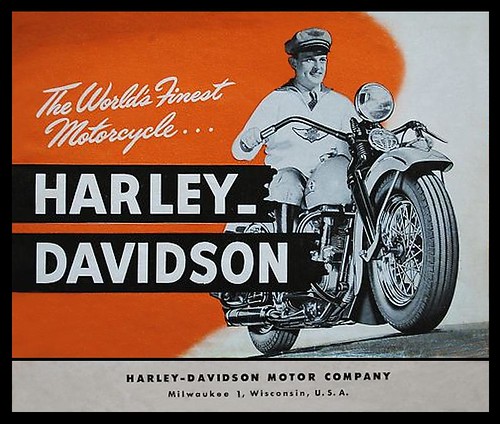 1947 Harley Davidson by bullittmcqueen