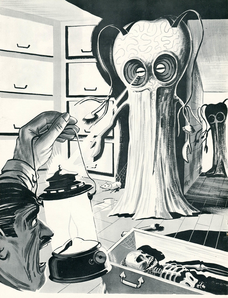 Bob Cadaret - Modern Monster 1 (1966) Interior Illustration