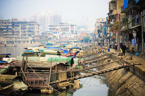 フリー写真素材|建築・建造物|都市・街|乗り物|船・船舶|街角|中華人民共和国|