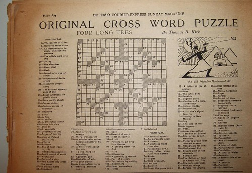 courier-Express Cross word puzzle