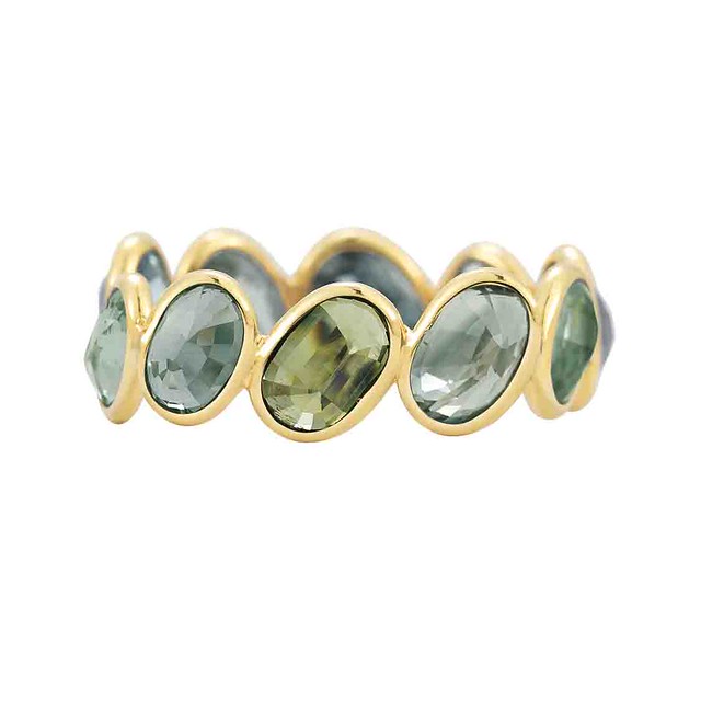 Paolo Costagli Ombre Ring Green Sapphire