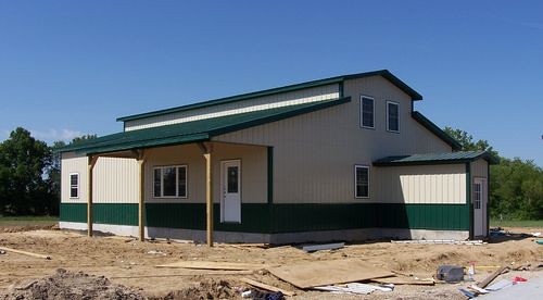 Raised Center Aisle Barn Plans