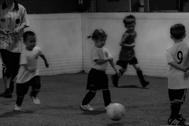 Soccer girl!