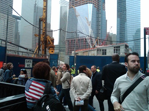 People Flock to Ground Zero
