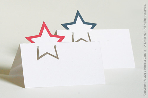 star place cards