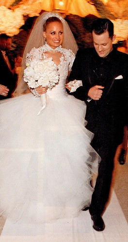 Nicole Richie Marchesa Wedding Dress. nicole-richie-wedding-dress-