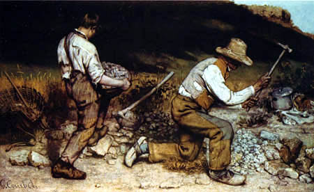 Los picapedreros, 1849