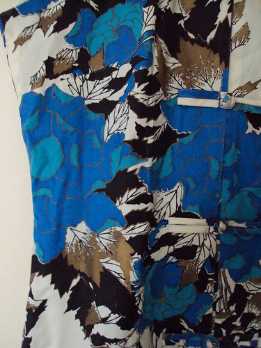 Floral Asian-style Tunic (detail)