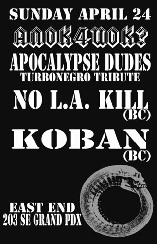4/24 ApocalypseDudes/NoLAKill/Koban