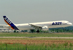 AIRBUS A321 A321-100 F-WWID TLS 20/08/1993