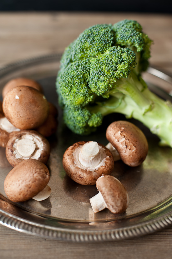 Broccoli and Mushroom