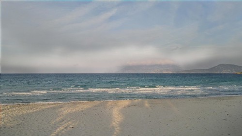 Olbia beach in HDR