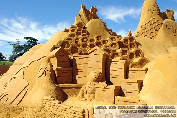 Annual Sand Sculpting Australia exhibition, Frankston waterfront-16