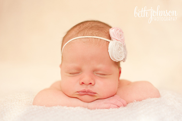 newborn baby girl tallahassee florida photographer