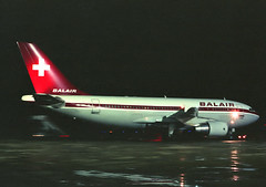 Balair A310-322 HB-IPK GRO 09/09/1989