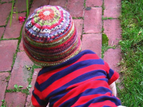 self-striping baby hat 2