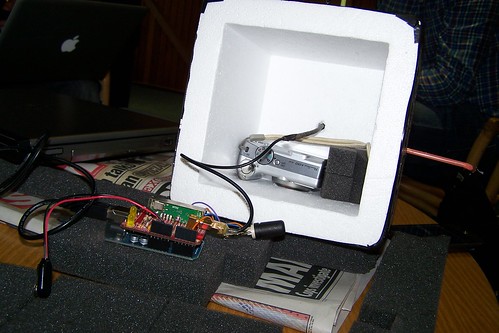 The Weasel Arduino Tracker launched on Nova 19