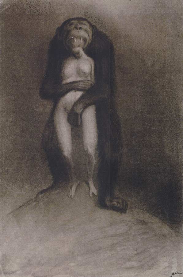 Alfred Kubin - The Ape, 1903-04