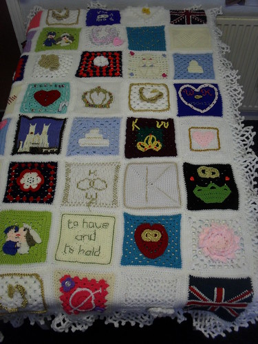Right side of the Blanket.