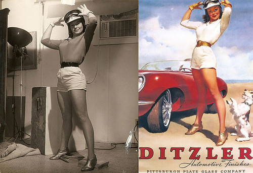 Pin-up Girl Before/After