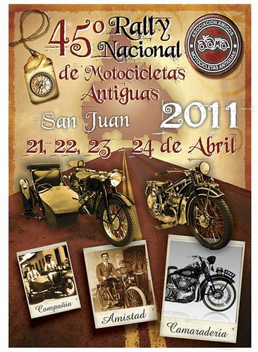 Rally Nacional de Motocicletas Antiguas San Juan 2011. Dias 21, 22, 23, y 24 de Abril. San Juan. Argentina. by [º(o) ] Camerarider