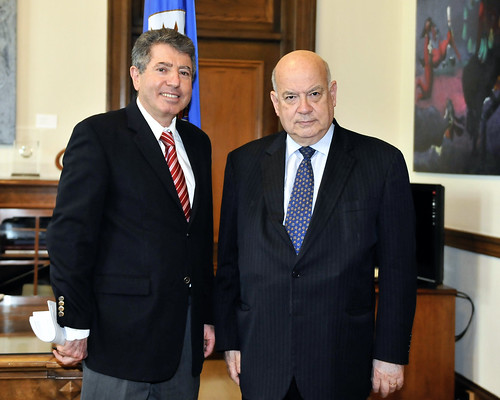 Secretario General de la OEA se reúne con director de la cooperación israelí