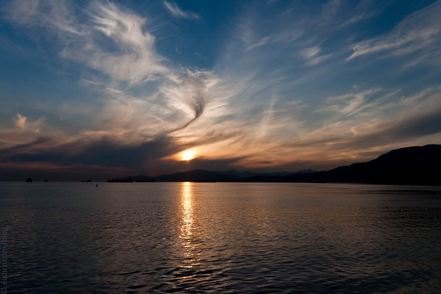 Clouds/Sunset/Sea