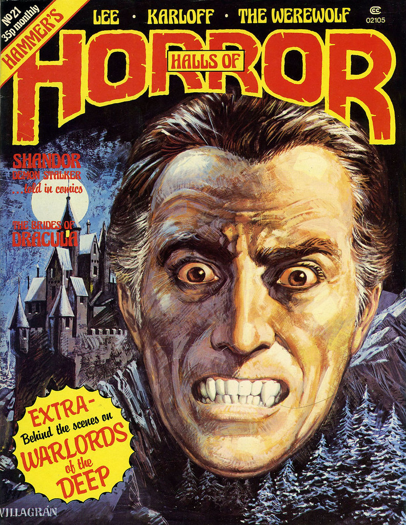 House Of Hammer Magazine (Halls Of Horror) - Issue 21 (1981)