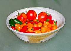 Tomatoes and Peppers