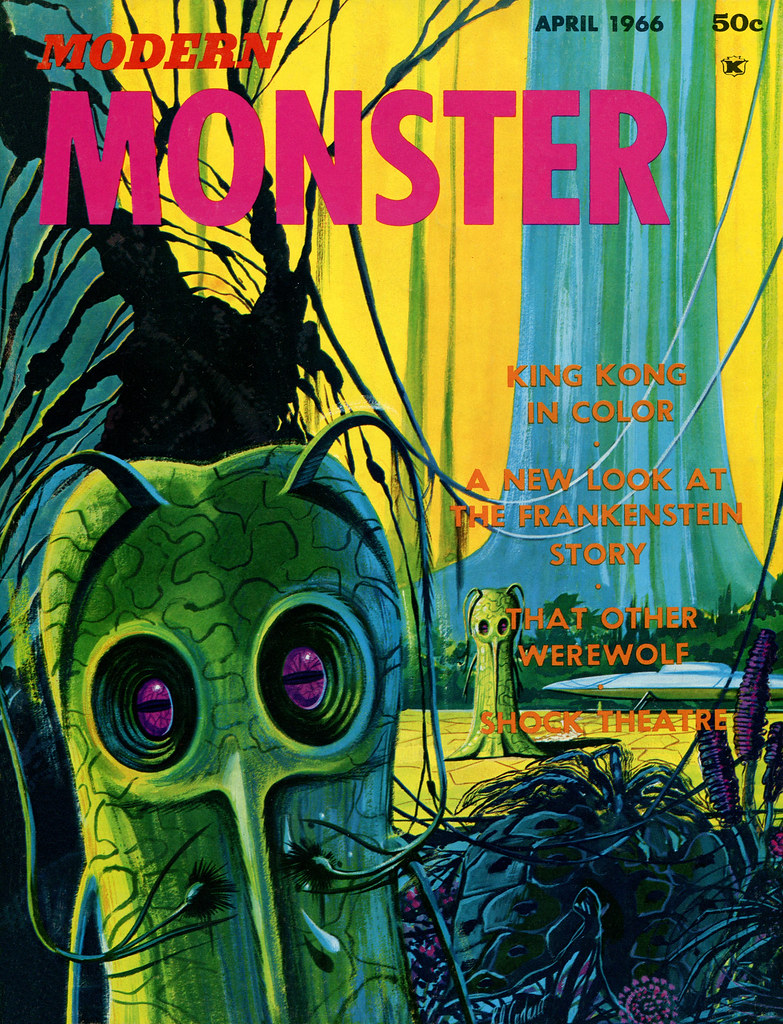 Bob Cadaret - Modern Monster 1 (1966) Cover
