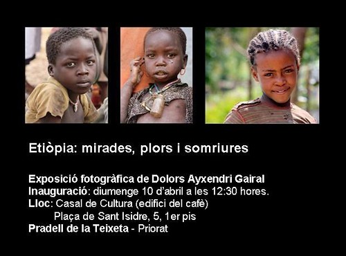 exposició Etiòpia: mirades, plors i somriures by dolors ayxendri