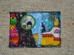 Fabric Postcard #1 Front