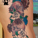 Custom Skulls & Roses Tattoo (in-progress)
