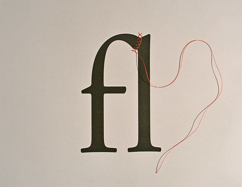 How to Create a Ligature: String