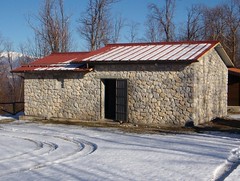 Agliale osservatorio nella veste invernale